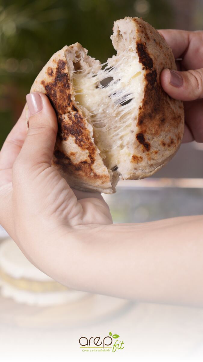 ArepFit - Arepa artesanal con queso